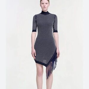 SIMKHAI Orla Fringe Dress